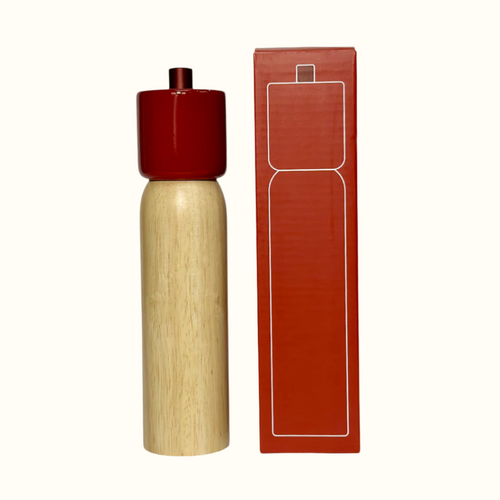 Salt/Pepper Grinder - Cherry Red & Red