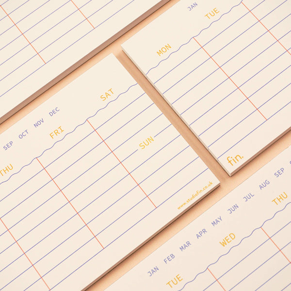Mini Undated Weekly Planner
