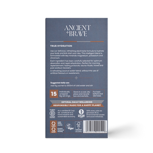 Ancient + Brave - True Hydration Sachets | 15 x6g