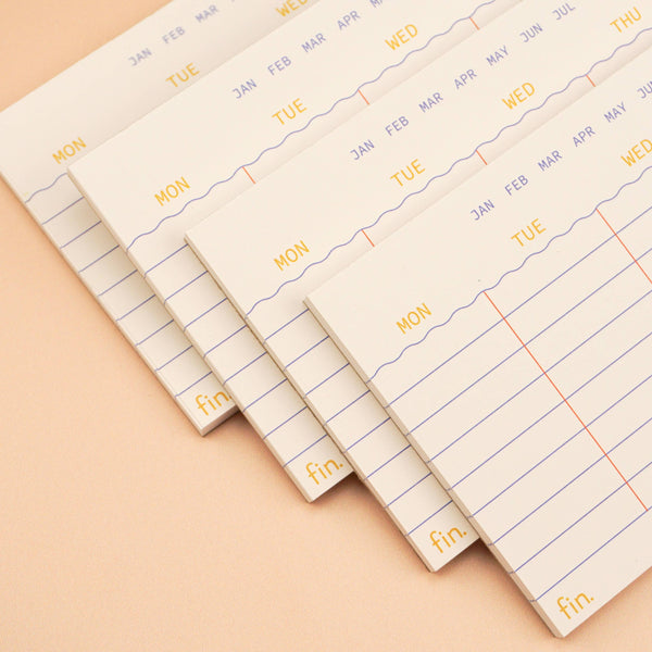 Mini Undated Weekly Planner