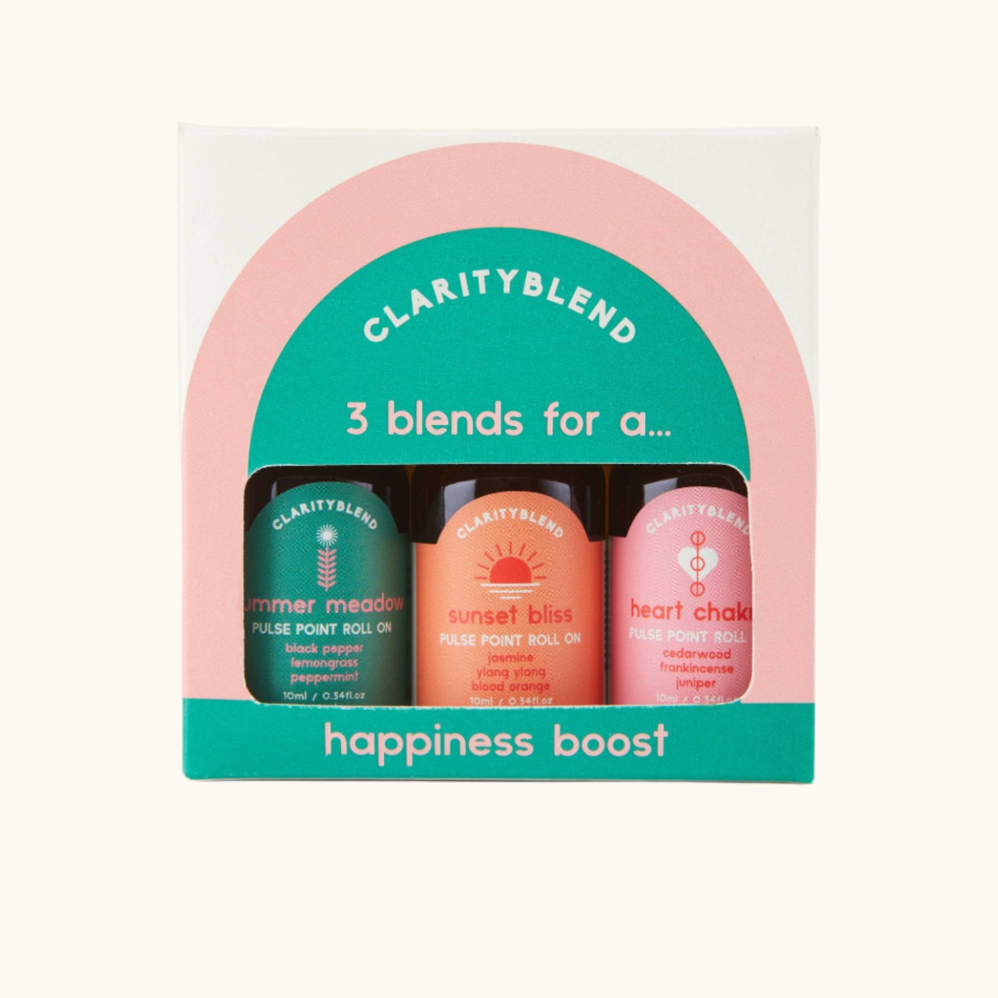 Happiness Boost Aromatherapy Roll On Set