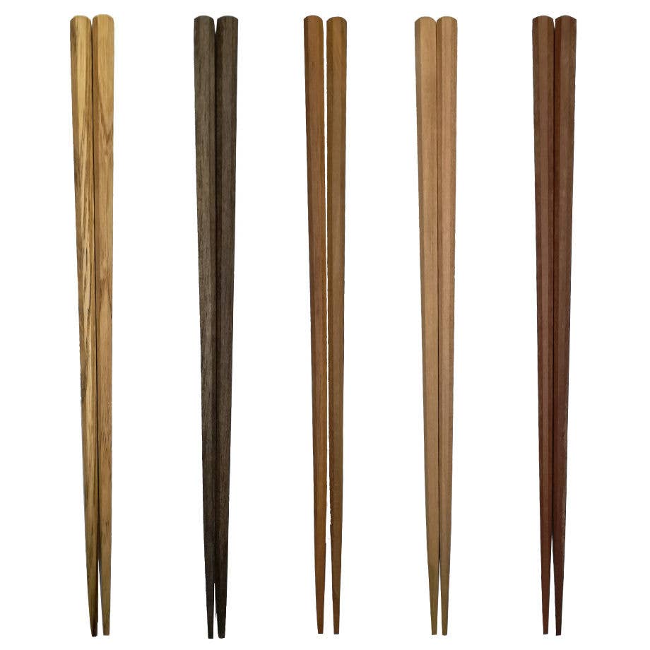 Premium Japanese Wooden Chopsticks - Chestnut