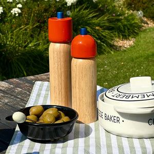 Salt/Pepper Grinder - Orange & Blue