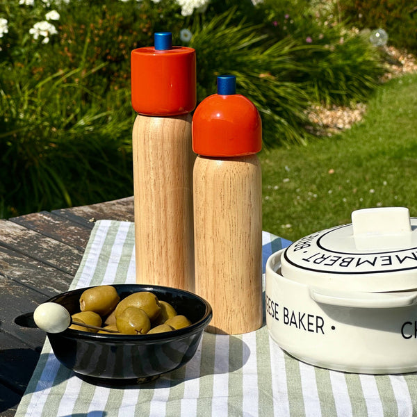 Salt/Pepper Grinder - Orange & Blue