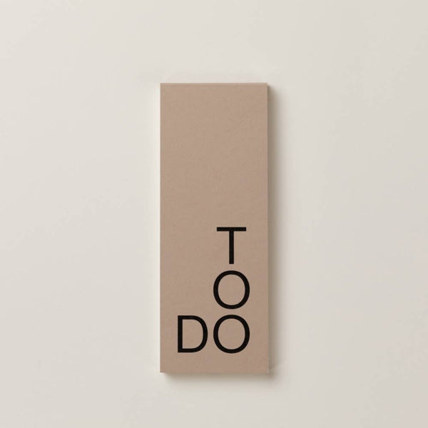 Daily To Do List - Taupe