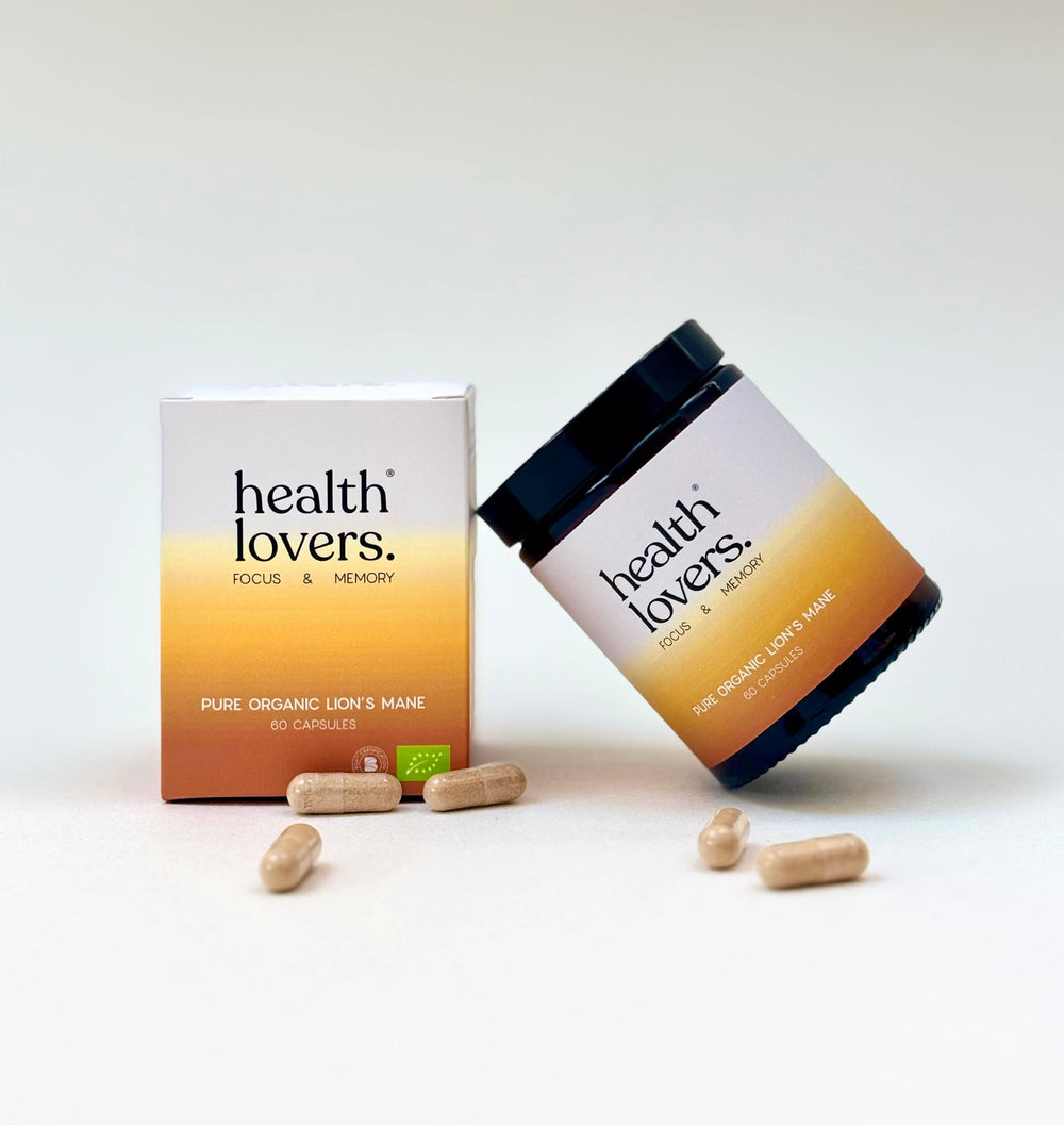 Organic Lion's Mane Mushroom Extract Capsules