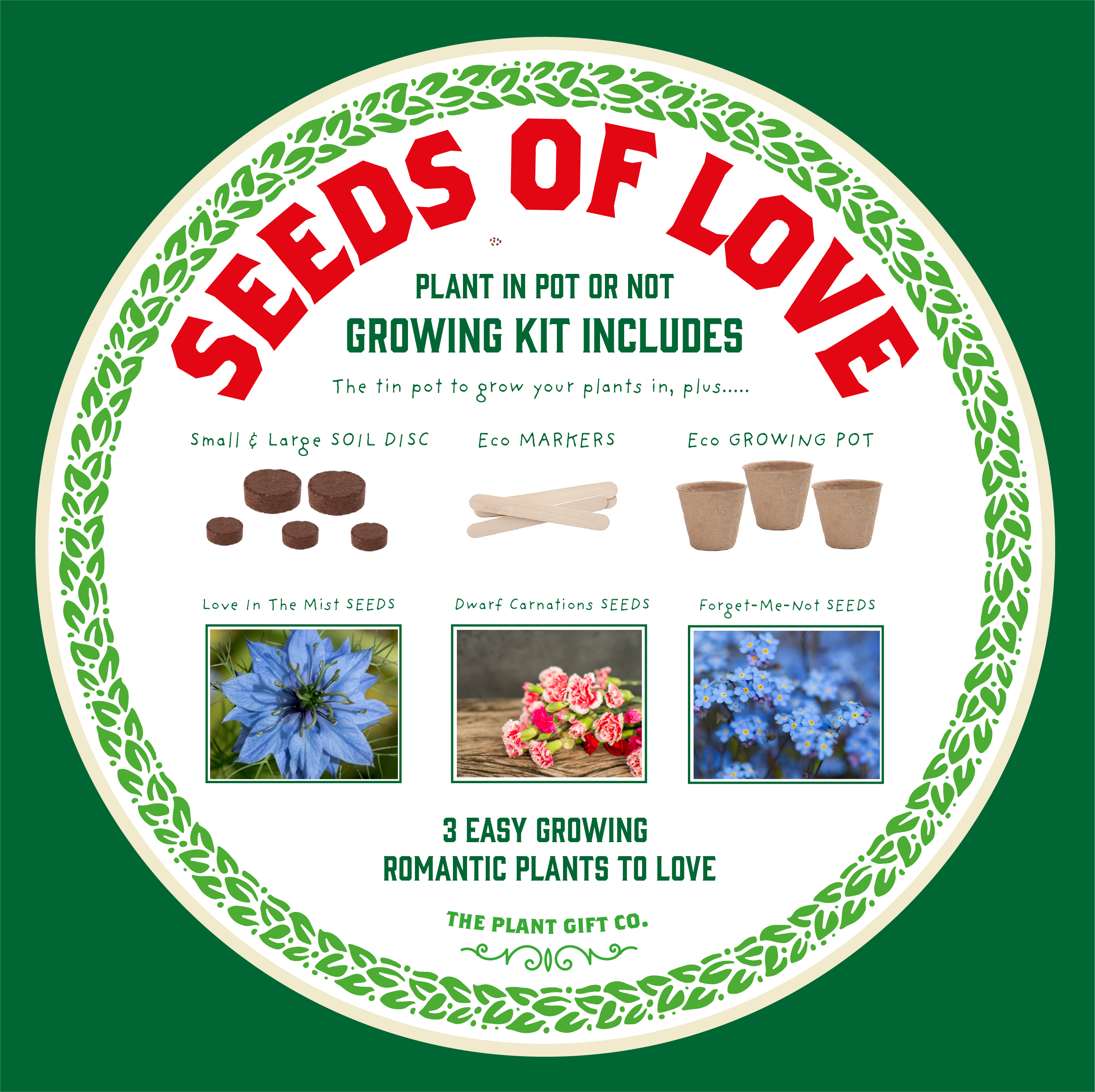 Seeds of Love - Grow Your Own Romantic Flowers