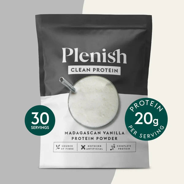 Plenish Vegan Protein Powder Madagascan Vanilla 1kg