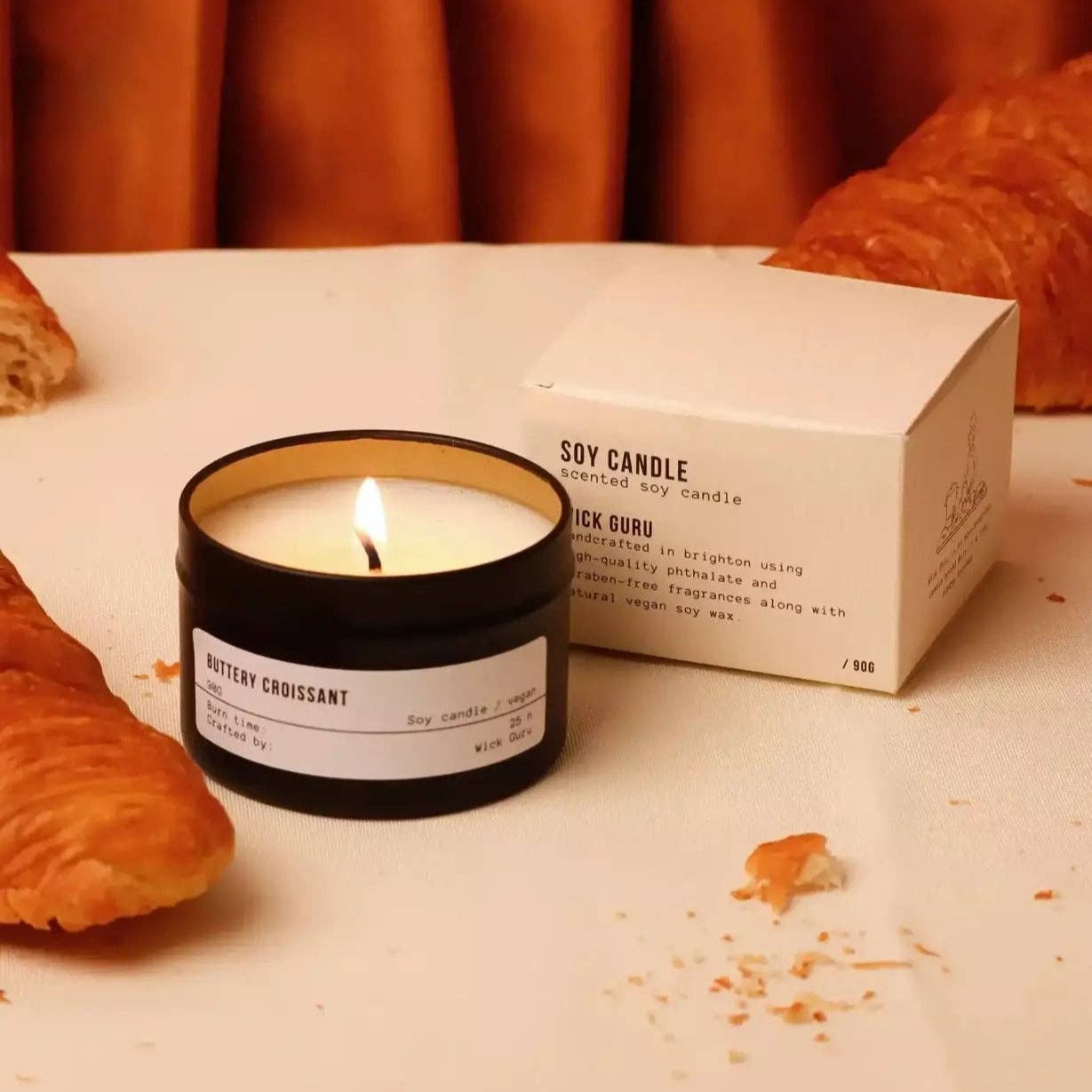 Buttery Croissant - Candle in a Tin