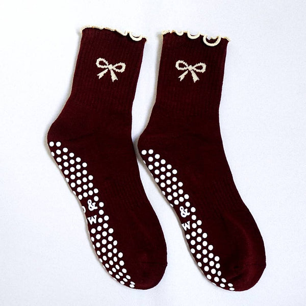 Grip & Flow - Bow & Flow Pilates Grip Sock