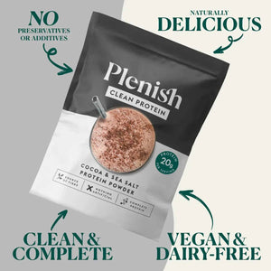 Plenish Vegan Protein Powder Cocoa & Sea Salt 1kg