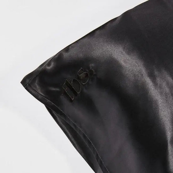 The Big Silk - Mulberry Silk Pillowcase ~ Black