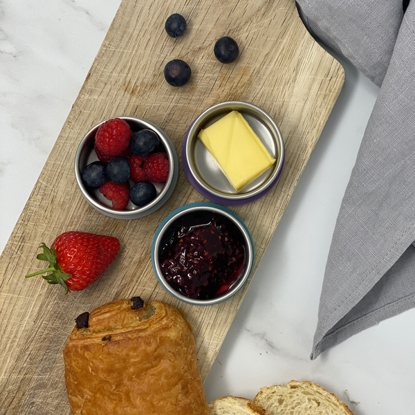 Moonmoon - Mini Sauce Pots for Dressings, Dips & More - 3 Set