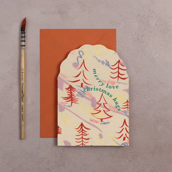 Painterly Love Christmas Cards Multipack