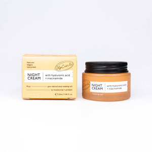 UpCircle Beauty UK - Eco Anti-Ageing Night Cream Hyaluronic Acid + Niacinamide