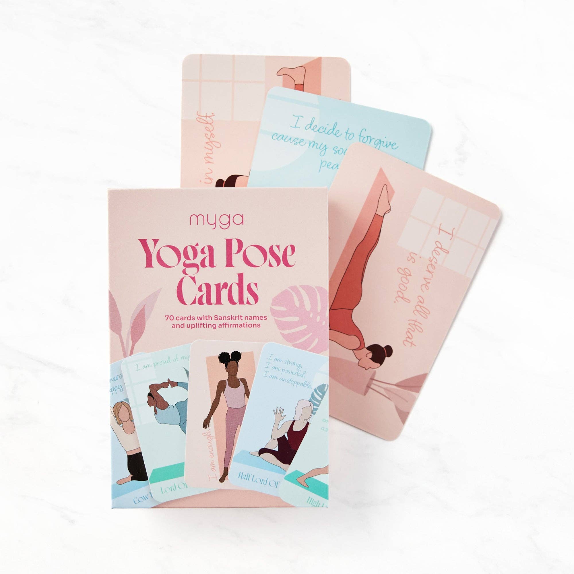 Myga Mini Affirmation Yoga Pose Cards