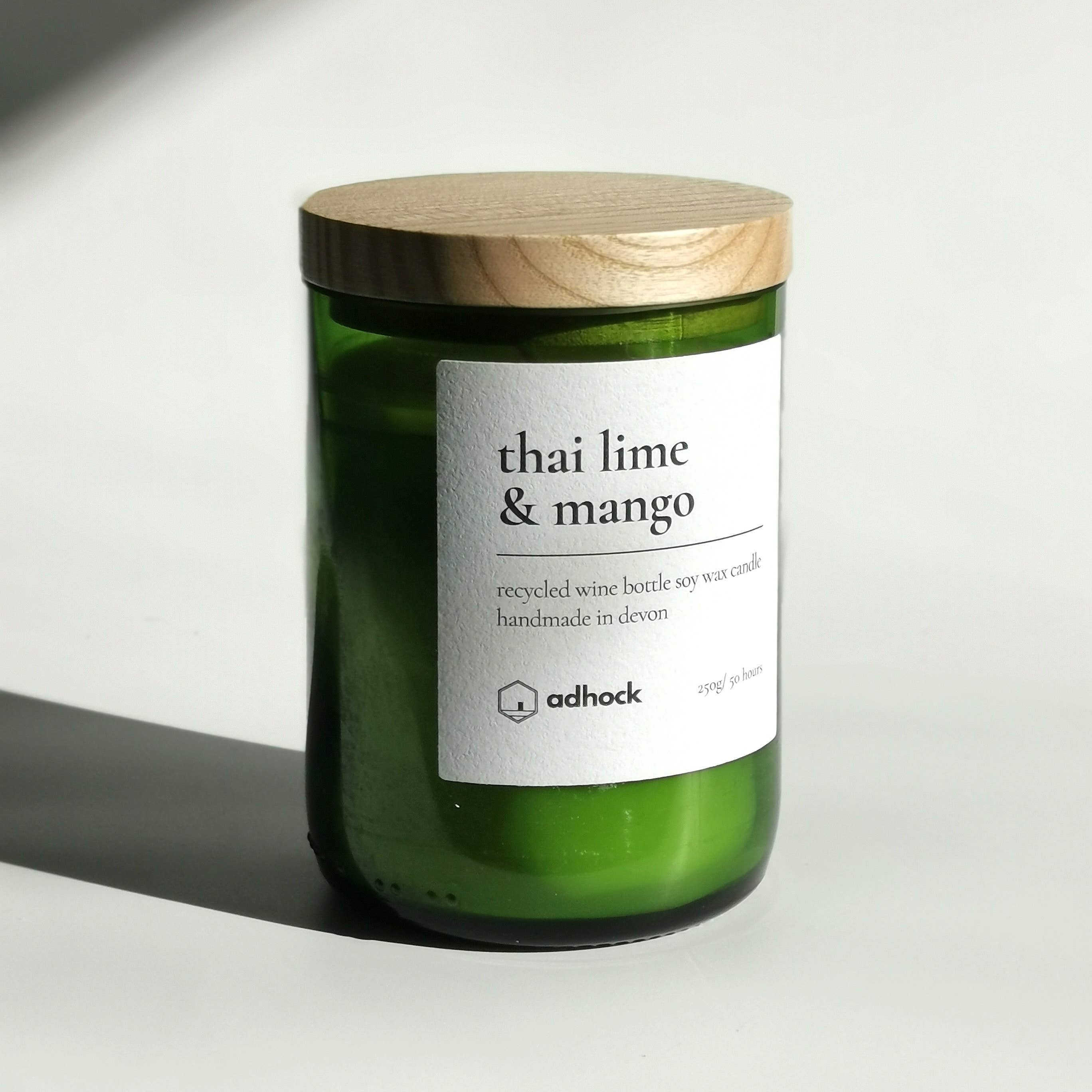 Thai Lime & Mango Wine Bottle Candle