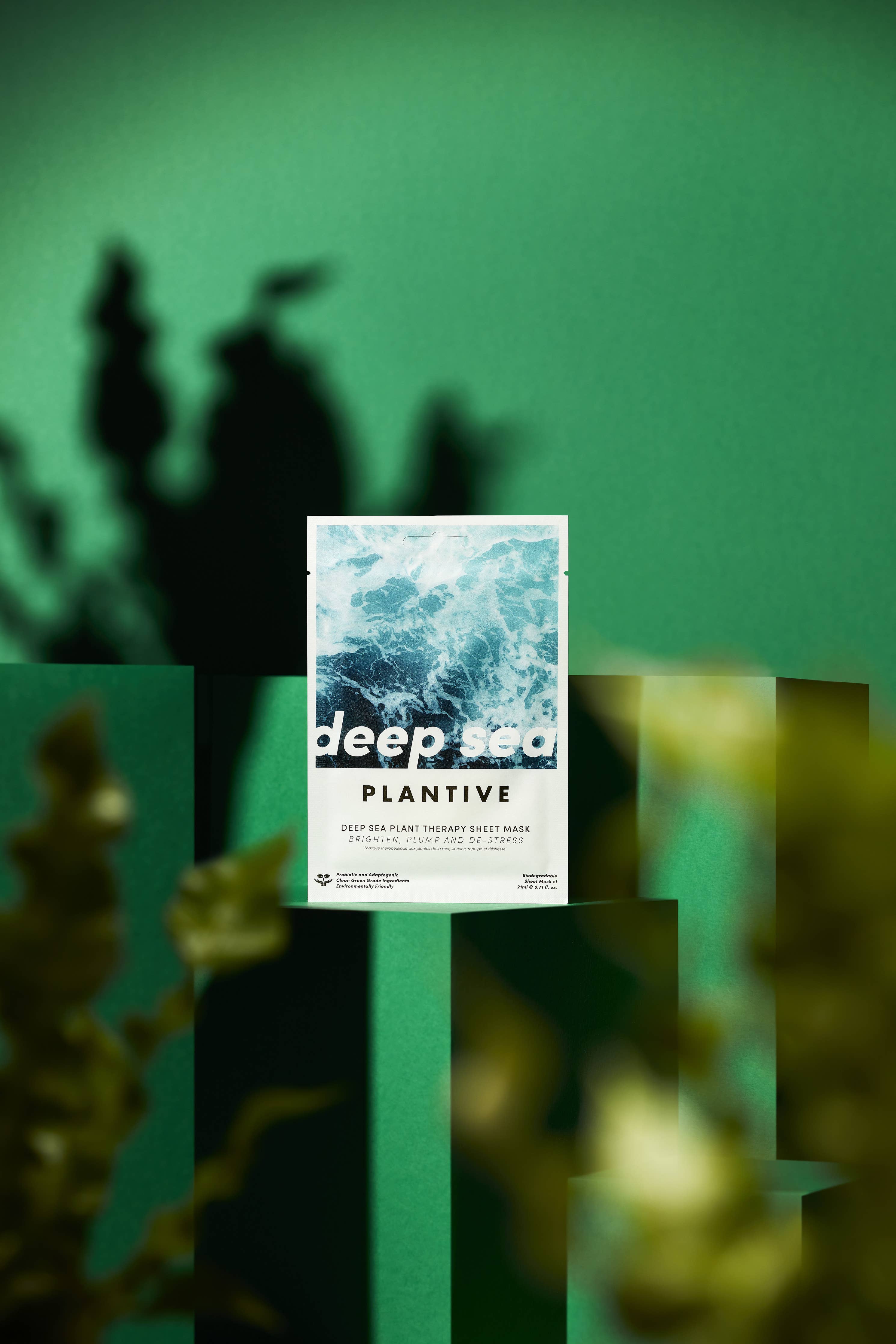 PLANTIVE Deep Sea Plant Therapy Face Sheet Mask