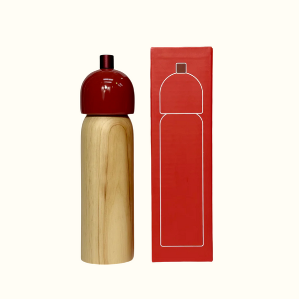 Salt/Pepper Grinder - Cherry Red & Red