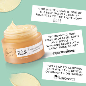 UpCircle Beauty UK - Eco Anti-Ageing Night Cream Hyaluronic Acid + Niacinamide