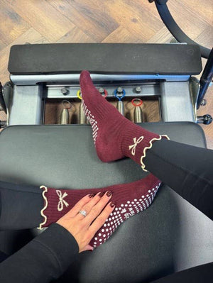 Grip & Flow - Bow & Flow Pilates Grip Sock