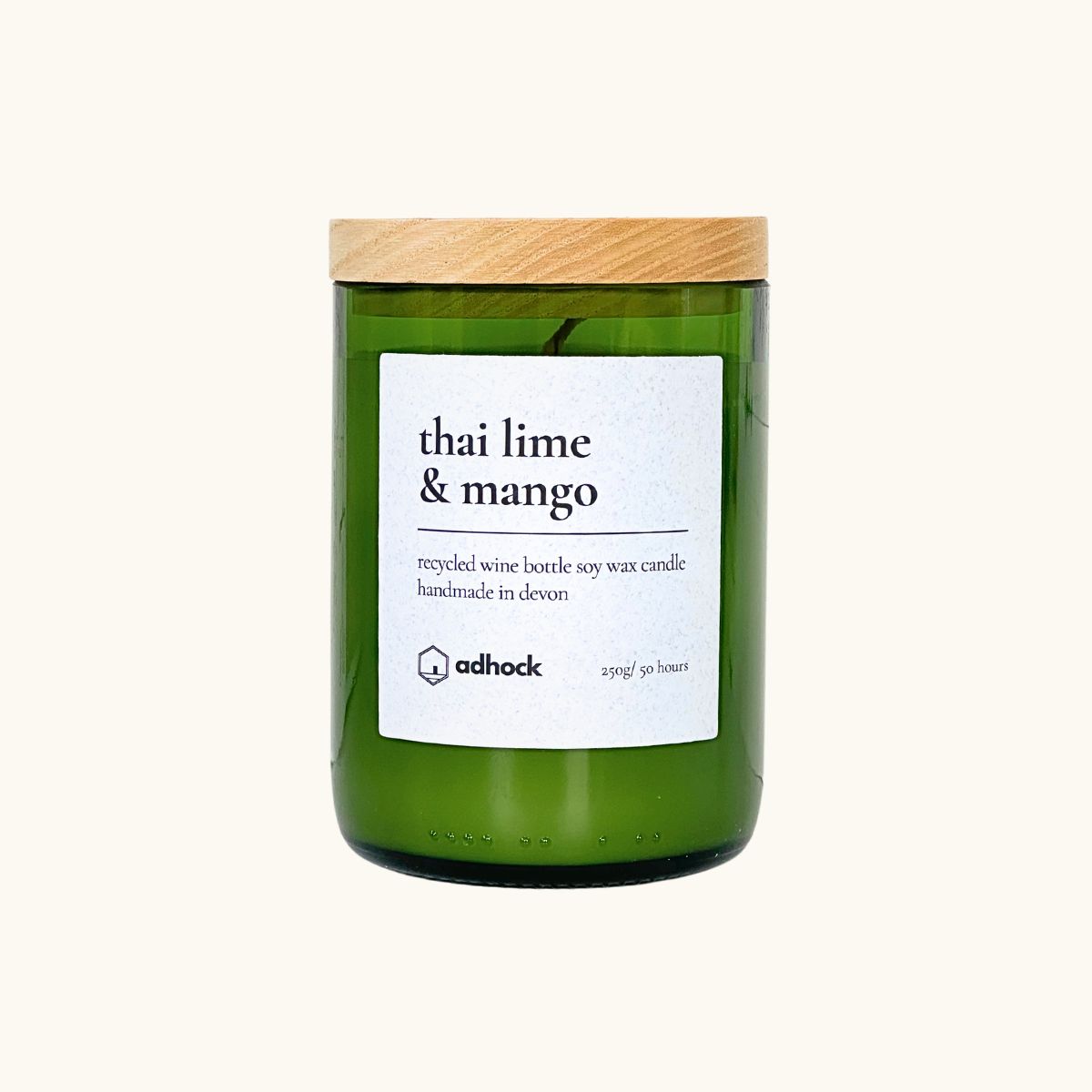 Thai Lime & Mango Wine Bottle Candle