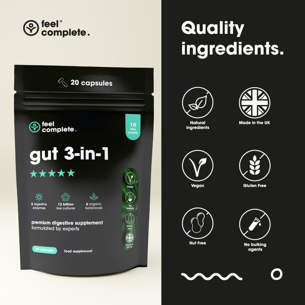 Feel Complete - Gut 3-in-1 (premium digestive supplement)