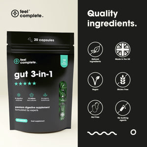 Feel Complete - Gut 3-in-1 (premium digestive supplement)