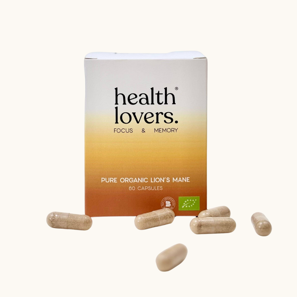 Organic Lion's Mane Mushroom Extract Capsules