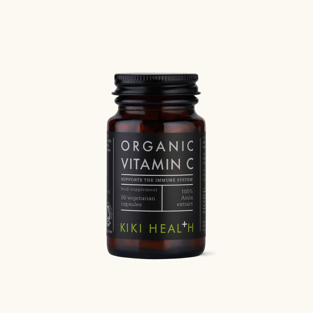 KIKI Health - Organic Vitamin C - 50 Vegicaps