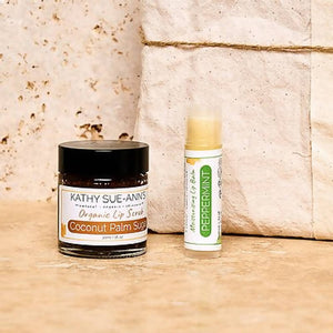Lip Duo ~ Organic Lip Scrub & Lip Balm