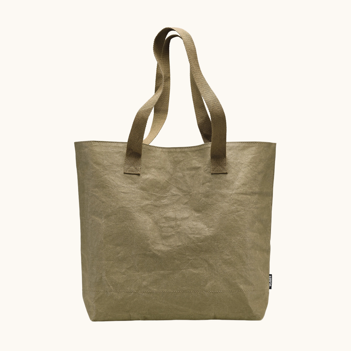 Vegan Leather Large Tote Bag ~ Dust