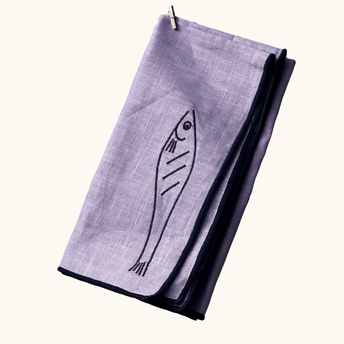 Linen Blend Napkins - Lilac (Set of 2)