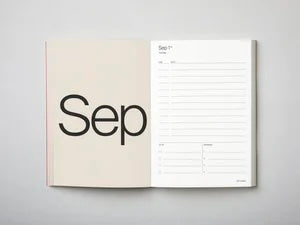 2026 A5 Planner Red