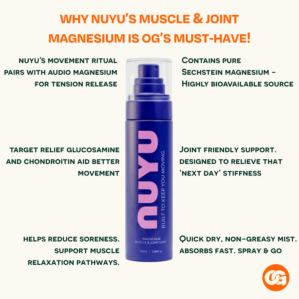 NUYU Muscle & Joint Recovery Magnesium Spray - 100ml