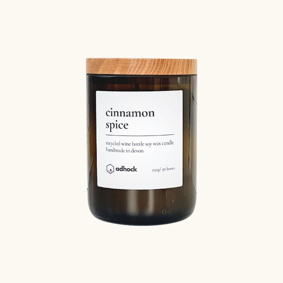 Cinnamon Spice Wine Bottle Candle