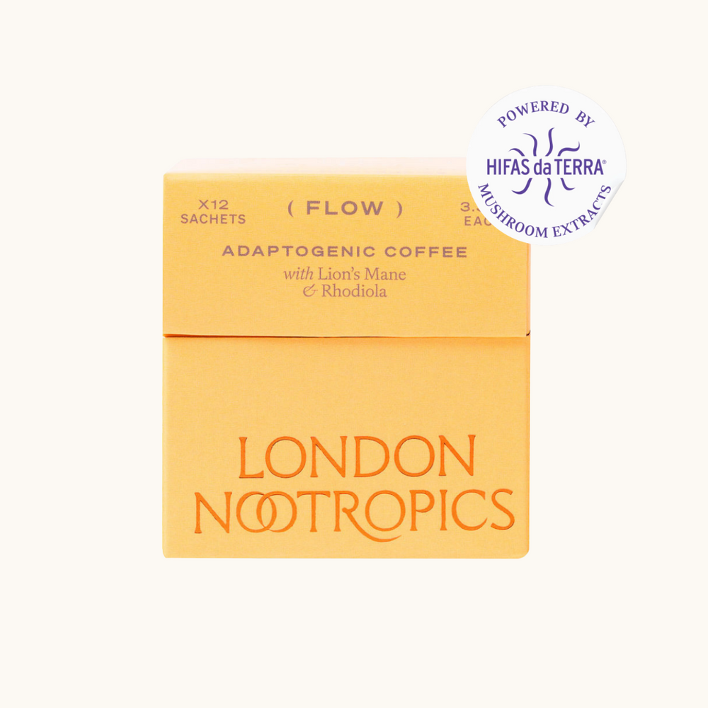 Flow Lion's Mane Coffee by London Nootropics – 12 sachets