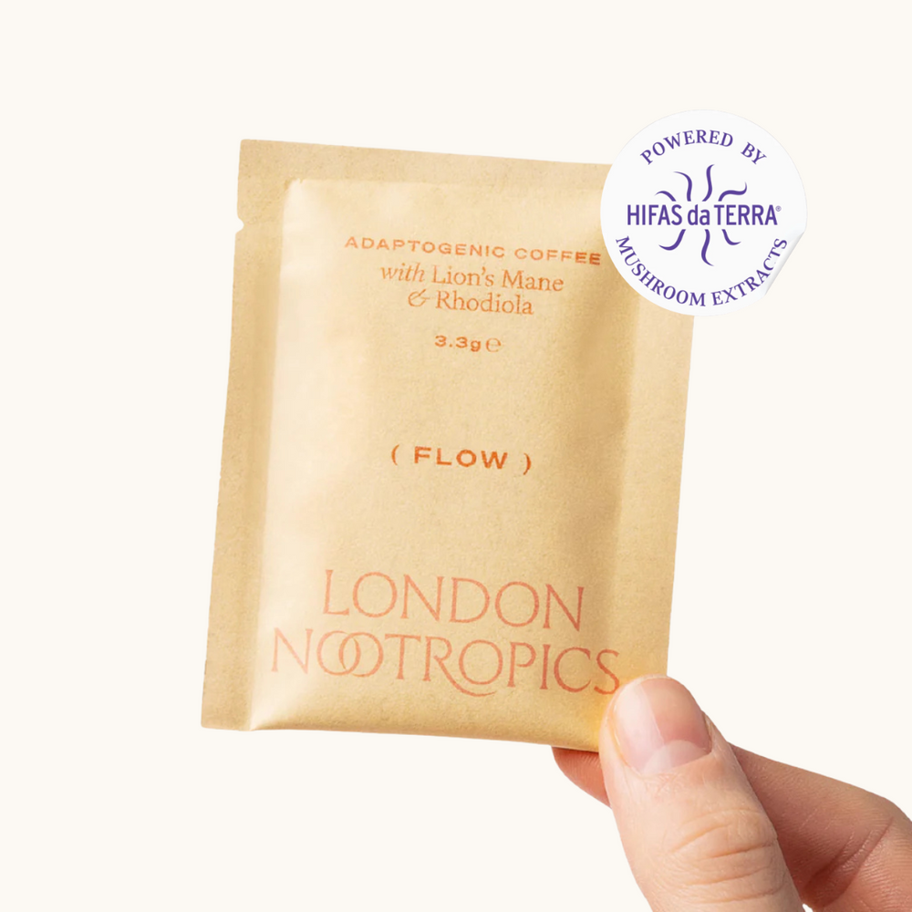 Flow Lion's Mane Coffee by London Nootropics – 12 sachets