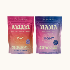 Mama Shrooms Day Mushroom Supplements - Lions Mane, Cordyceps, Tremella