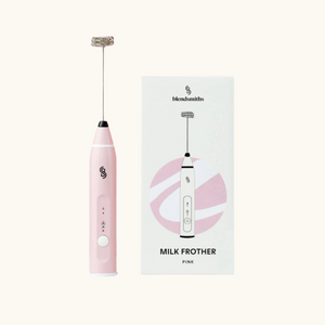 Rechargeable Hand Milk Frother - Pink