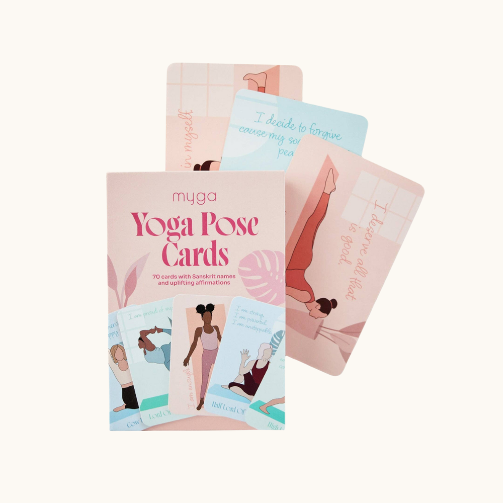 Myga Mini Affirmation Yoga Pose Cards