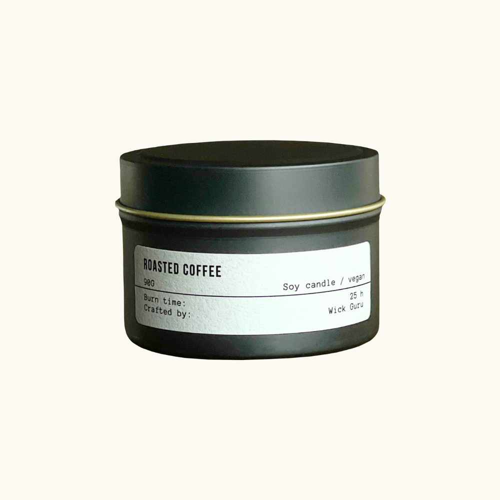 Roasted Coffee Candle in a Tin ~ 90g
