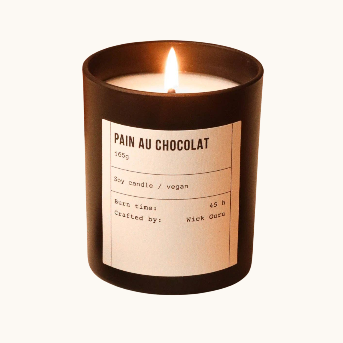 Pain Au Chocolat ~ Candle Glass candle (165g)