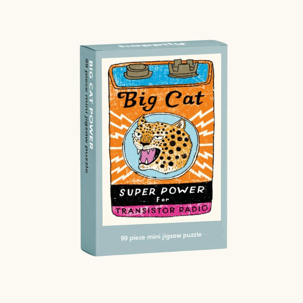Big Cat Power - 99 Piece Mini Jigsaw Puzzle