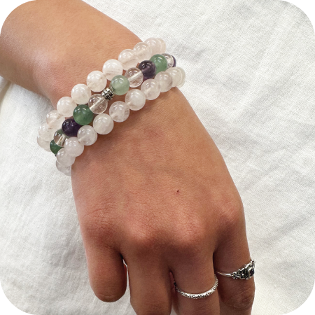 Menopause 2025 crystal bracelet