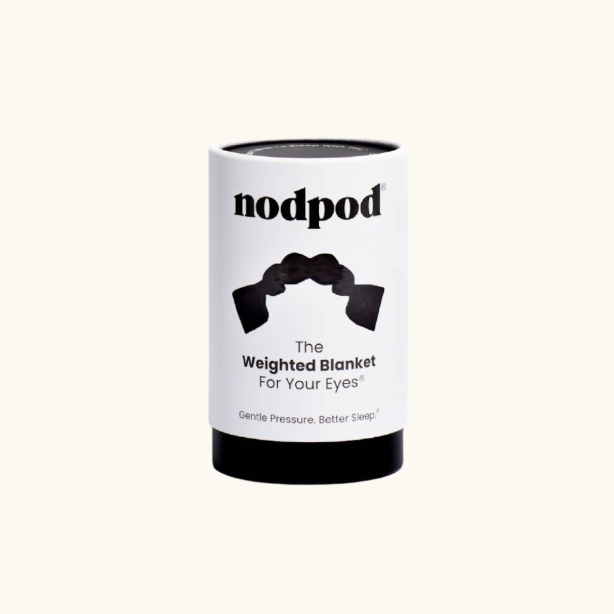 Nodpod Onyx Weighted Sleep Mask - Eye Mask