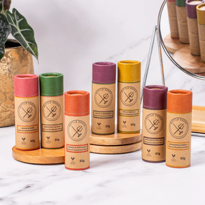 Natural Vegan Deodorant ~ Travel Tin