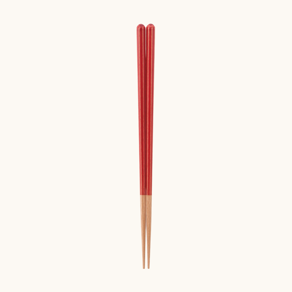 Premium Japanese Wooden Chopsticks - Cherry Red