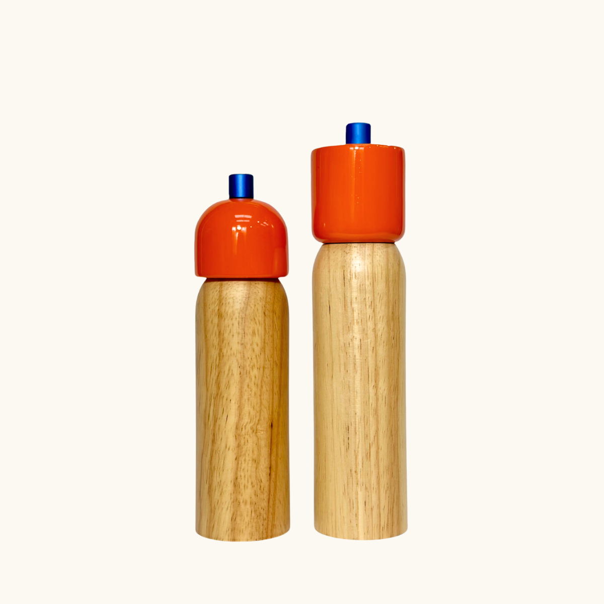 Salt & Pepper Grinder - Orange & Blue