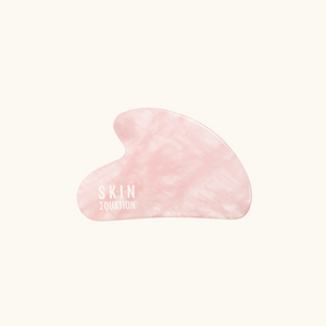 Face Contouring Rose Quartz Gua Sha